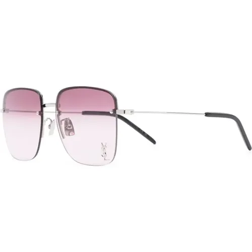 SL 312 M 011 Sunglasses , female, Sizes: 58 MM - Saint Laurent - Modalova