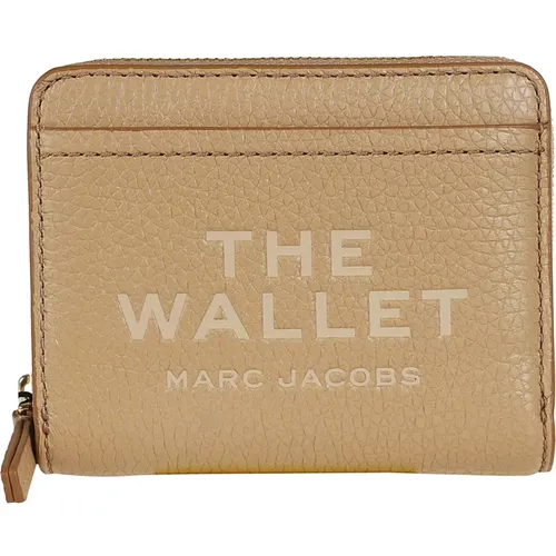 Brown Compact Wallet Women's Accessories , female, Sizes: ONE SIZE - Marc Jacobs - Modalova