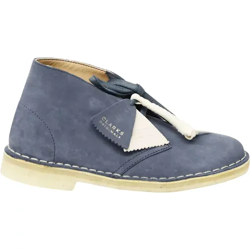 Blaue Desert Boot Elegante Anzugschuhe - Clarks - Modalova