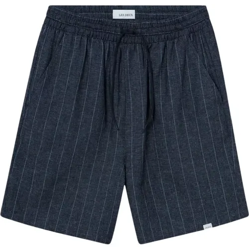 Light Linen Drawstring Shorts , male, Sizes: XL, S, M, L - Les Deux - Modalova
