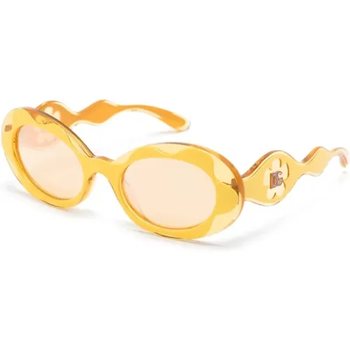 Dx6005 33347J Sunglasses , female, Sizes: 49 MM - Dolce & Gabbana - Modalova