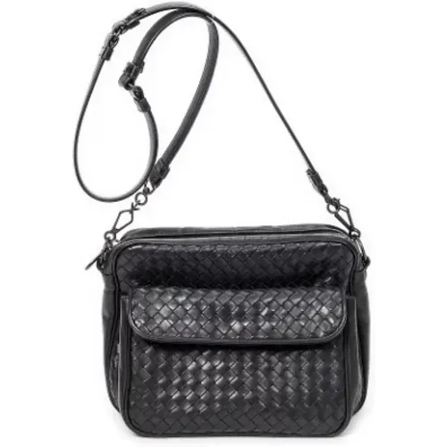 Pre-owned Leder schultertasche - Bottega Veneta Vintage - Modalova