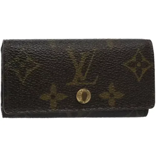 Pre-owned Coated canvas key-holders , female, Sizes: ONE SIZE - Louis Vuitton Vintage - Modalova