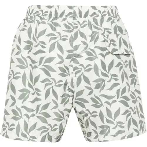 Floral Print Swim Shorts , male, Sizes: XL - Eleventy - Modalova