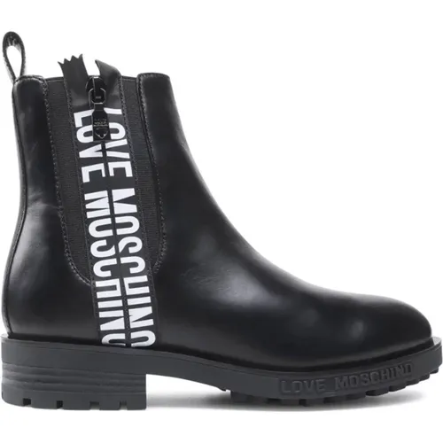 Ankle Boots , Damen, Größe: 36 EU - Moschino - Modalova