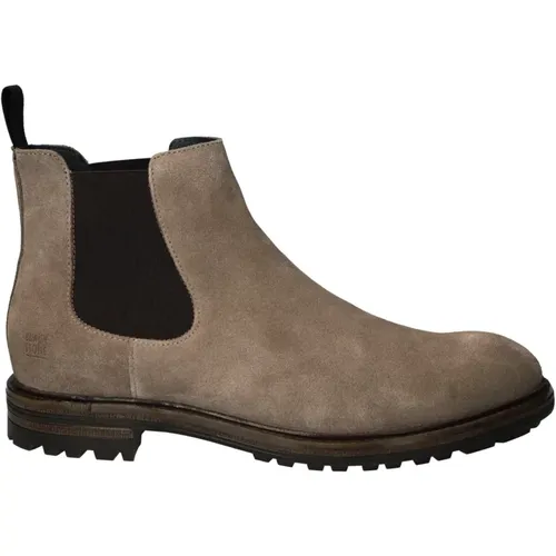 Handgemachte Chelsea-Boots für Männer , Herren, Größe: 44 EU - Blackstone - Modalova