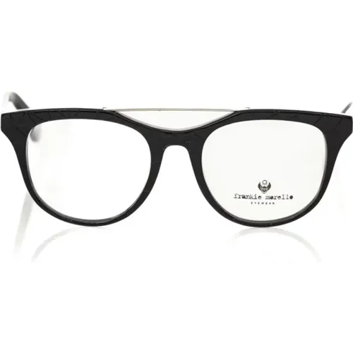 Geometrische Wayfarer Brille Schwarzer Rahmen,Geometrische Wayfarer Brille - Frankie Morello - Modalova