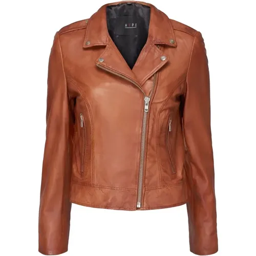 Leather Jacket , female, Sizes: XS - Notyz - Modalova