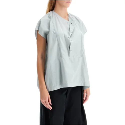 Bluse mit gerafftem Ausschnitt - Lemaire - Modalova