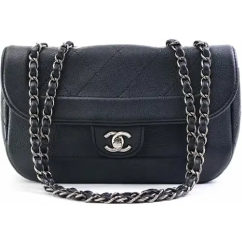 Pre-owned Leather chanel-bags , female, Sizes: ONE SIZE - Chanel Vintage - Modalova