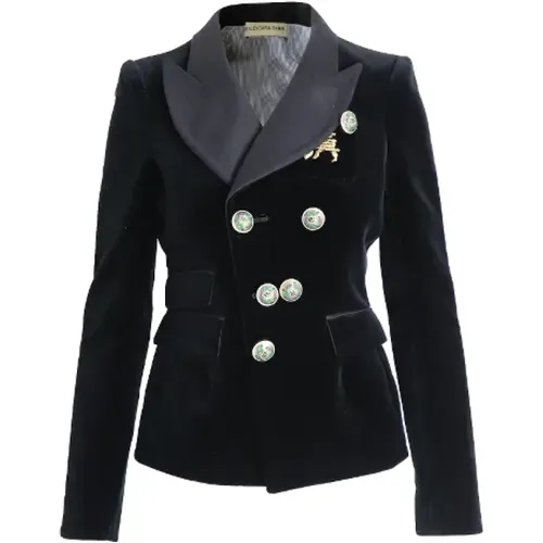 Pre-owned Velvet outerwear , female, Sizes: S - Balenciaga Vintage - Modalova