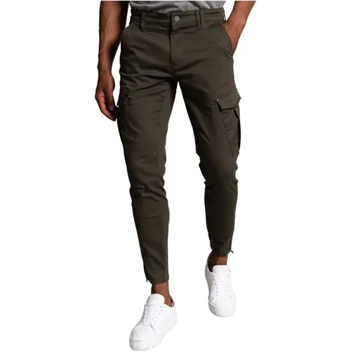 Moderne Tapered Hose , Herren, Größe: M L32 - Gabba - Modalova