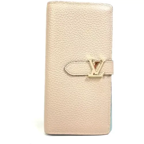 Pre-owned Leather wallets , female, Sizes: ONE SIZE - Louis Vuitton Vintage - Modalova