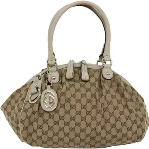 Pre-owned Canvas handbags , female, Sizes: ONE SIZE - Gucci Vintage - Modalova