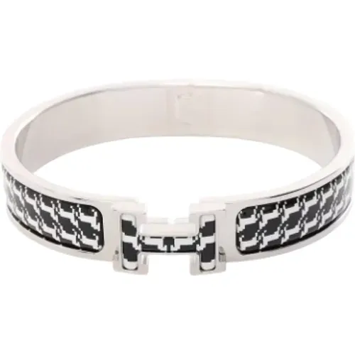 Pre-owned Stainless Steel bracelets , female, Sizes: ONE SIZE - Hermès Vintage - Modalova