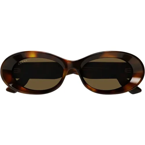 RIVETSLarge Sunglasses , female, Sizes: 54 MM - Gucci - Modalova