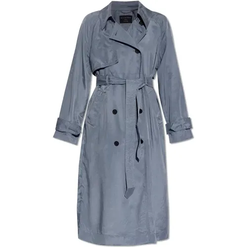 Kikki trench coat , Damen, Größe: L - AllSaints - Modalova
