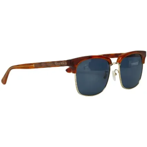 Pre-owned Plastic sunglasses , male, Sizes: ONE SIZE - Gucci Vintage - Modalova