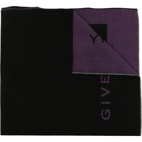 G Logo Strickschal , Herren, Größe: ONE Size - Givenchy - Modalova
