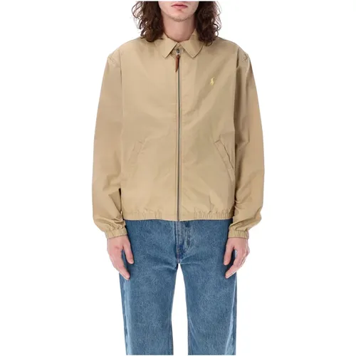 Jacket with Embroidered Logo , male, Sizes: M - Ralph Lauren - Modalova