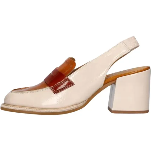 Leder Loafers mit Blockabsatz - Pertini - Modalova