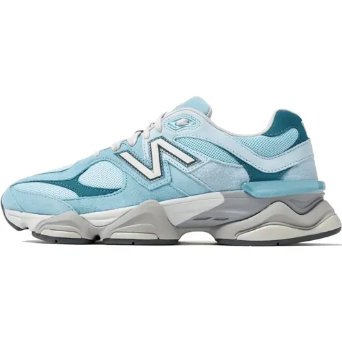 Blaue Mesh-Sneaker , Herren, Größe: 36 EU - New Balance - Modalova