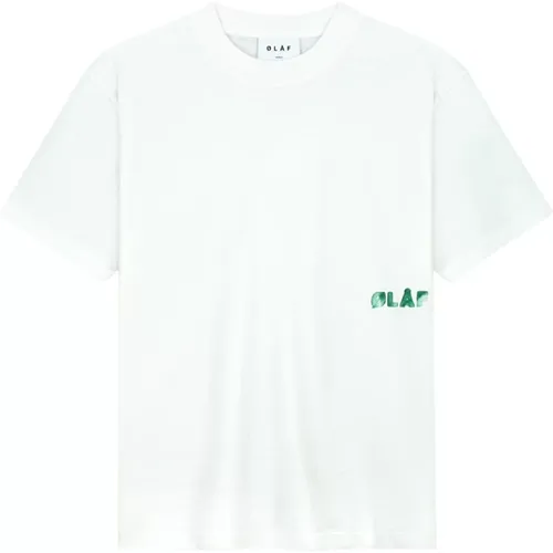 T-Shirts , male, Sizes: M, L, S, XL, XS - Olaf Hussein - Modalova