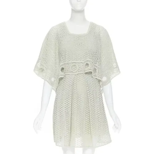 Pre-owned Cotton dresses , female, Sizes: XS - Chloé Pre-owned - Modalova