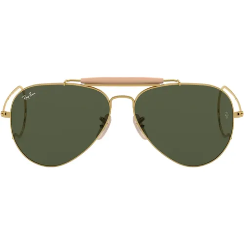 Rb3030 Outdoorsman Polarized Sunglasses , female, Sizes: 58 MM - Ray-Ban - Modalova