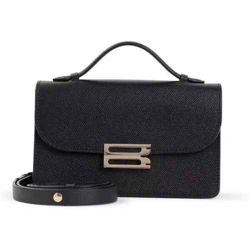 Schwarze Schultertasche für Frauen - Victoria Beckham - Modalova