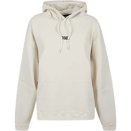 Langarm Kapuzenpullover , Herren, Größe: L - Dsquared2 - Modalova