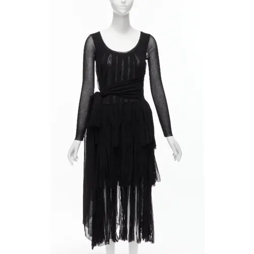 Pre-owned Tulle dresses , female, Sizes: 3XL/4XL - Jean Paul Gaultier Pre-owned - Modalova