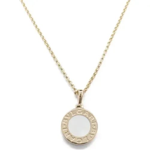 Pre-owned Rose Gold necklaces , female, Sizes: ONE SIZE - Bvlgari Vintage - Modalova