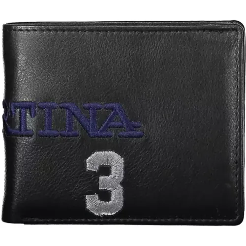 Elegant Leather Wallet with Two Compartments , male, Sizes: ONE SIZE - LA MARTINA - Modalova