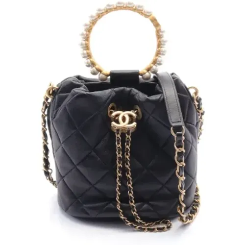 Pre-owned Leather chanel-bags , female, Sizes: ONE SIZE - Chanel Vintage - Modalova