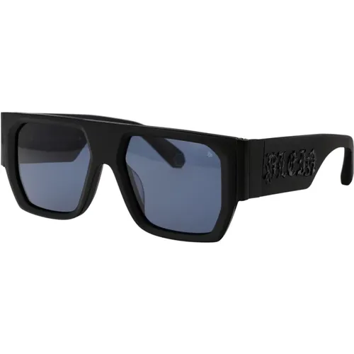 Stylische Sonnenbrille Spp094M , Herren, Größe: 54 MM - Philipp Plein - Modalova