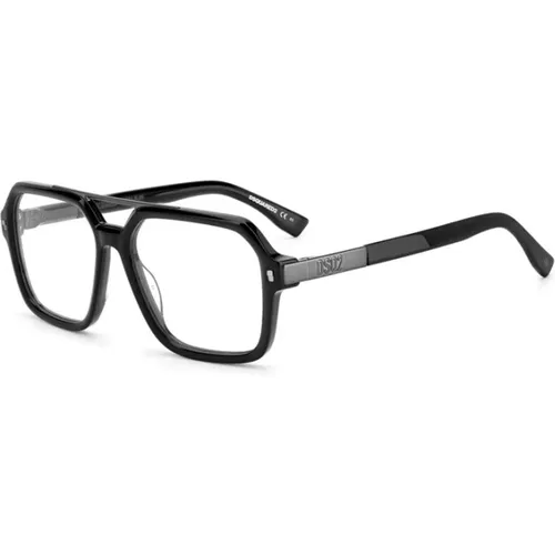 Schwarze Stilvolle Brille Dsquared2 - Dsquared2 - Modalova