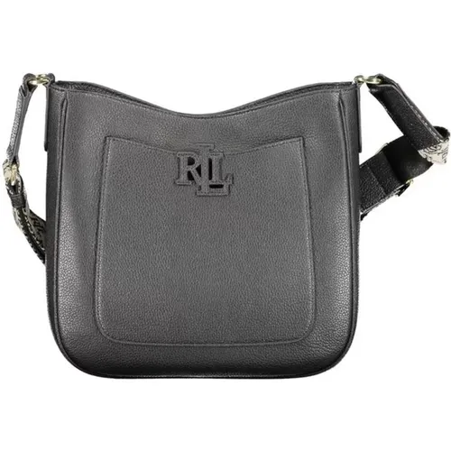 Lederhandtasche mit verstellbarem Riemen und mehreren Taschen - Ralph Lauren - Modalova