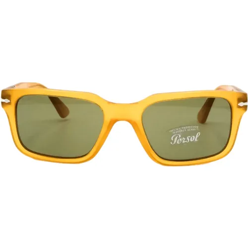 Transparent Rectangular Sungles , male, Sizes: 53 MM - Persol - Modalova