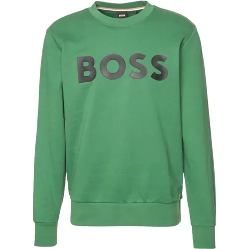 Casual Crewneck Sweatshirt , Herren, Größe: XL - Hugo Boss - Modalova