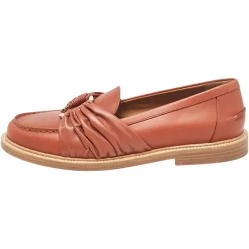 Pre-owned Leder flats - Chloé Pre-owned - Modalova