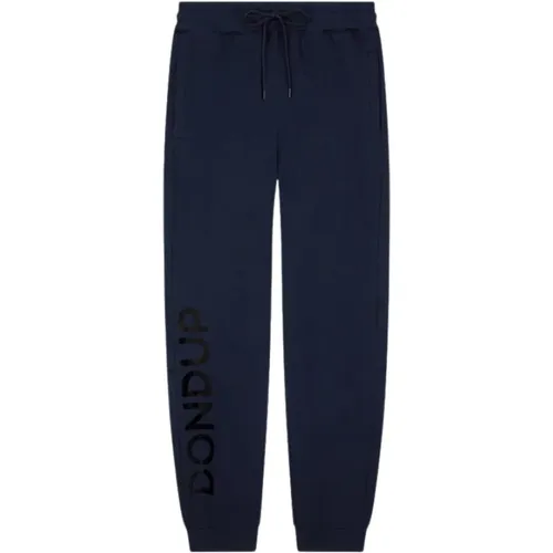 Jogger-Sweatpants mit seitlichem Druck , Damen, Größe: S - Dondup - Modalova