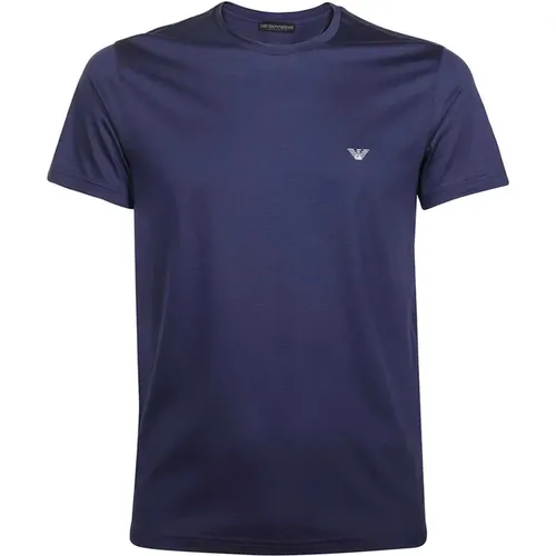 Modal Cotton T-Shirt , male, Sizes: XL, M, S - Emporio Armani - Modalova