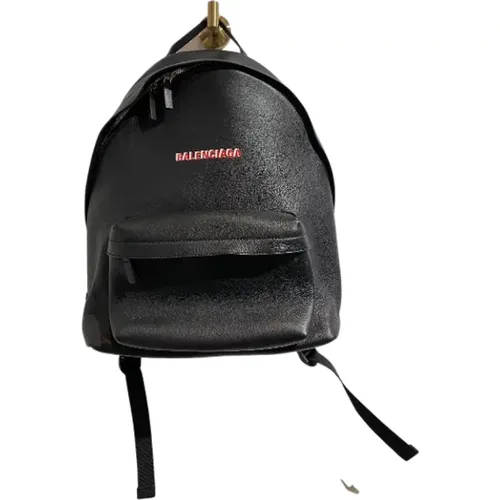 Pre-owned Leather backpacks , unisex, Sizes: ONE SIZE - Balenciaga Vintage - Modalova