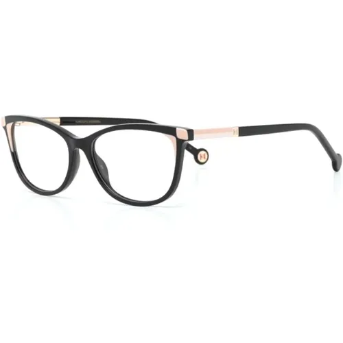 Schwarze Optische Brille, Vielseitiger Stil - Carolina Herrera - Modalova