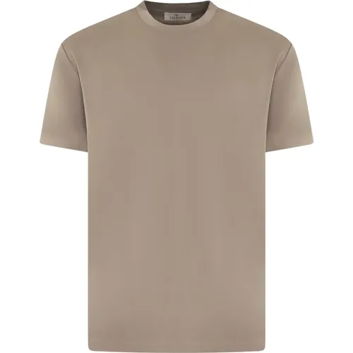 Interlock Supima T-Shirt , Herren, Größe: M - Valenza - Modalova