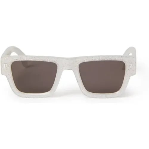 D Rectangular Sunglasses , unisex, Sizes: 51 MM - Palm Angels - Modalova