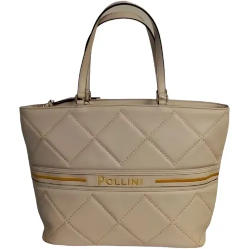 Schultertasche,Damen Schultertasche, Kunstleder - Pollini - Modalova