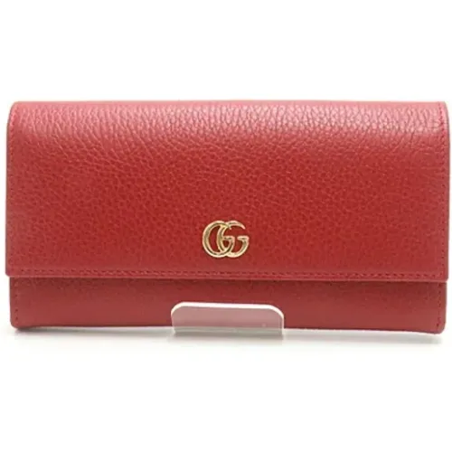 Pre-owned Small Leather Weave , female, Sizes: ONE SIZE - Gucci Vintage - Modalova