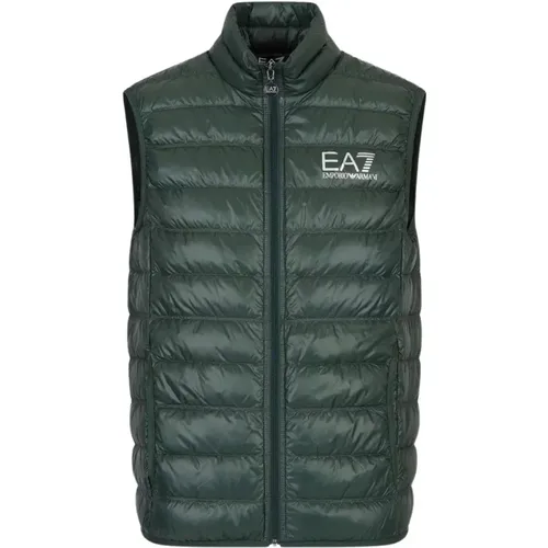 Vest , male, Sizes: M, L, S - Emporio Armani EA7 - Modalova